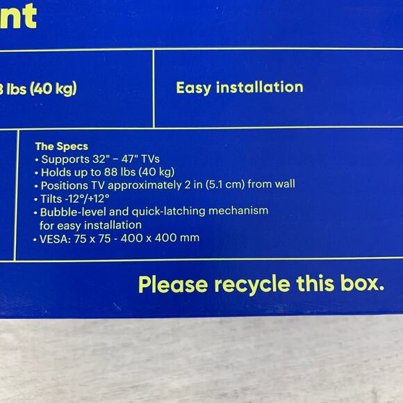 Hang onn Tilting TV Wall Mount for TVs 32" to 47" NIB - Picture 5 of 5